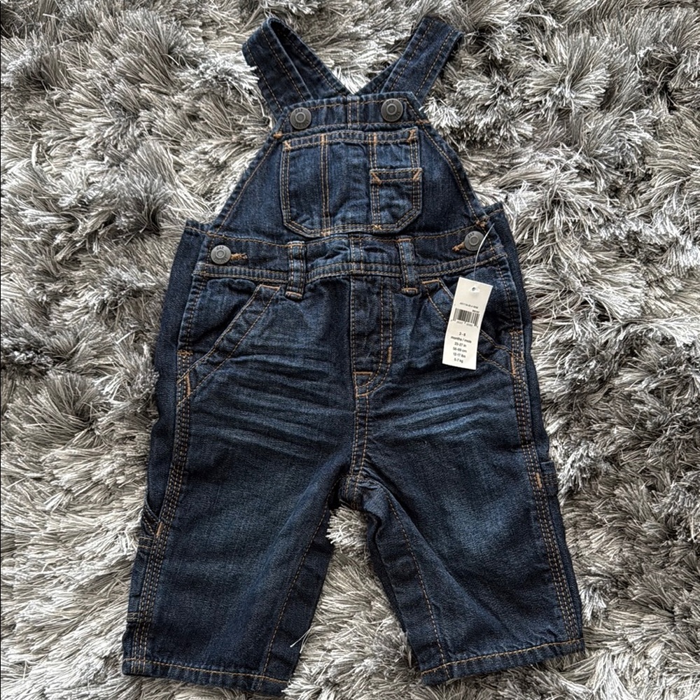 Baby GAP Dark Denim Overalls